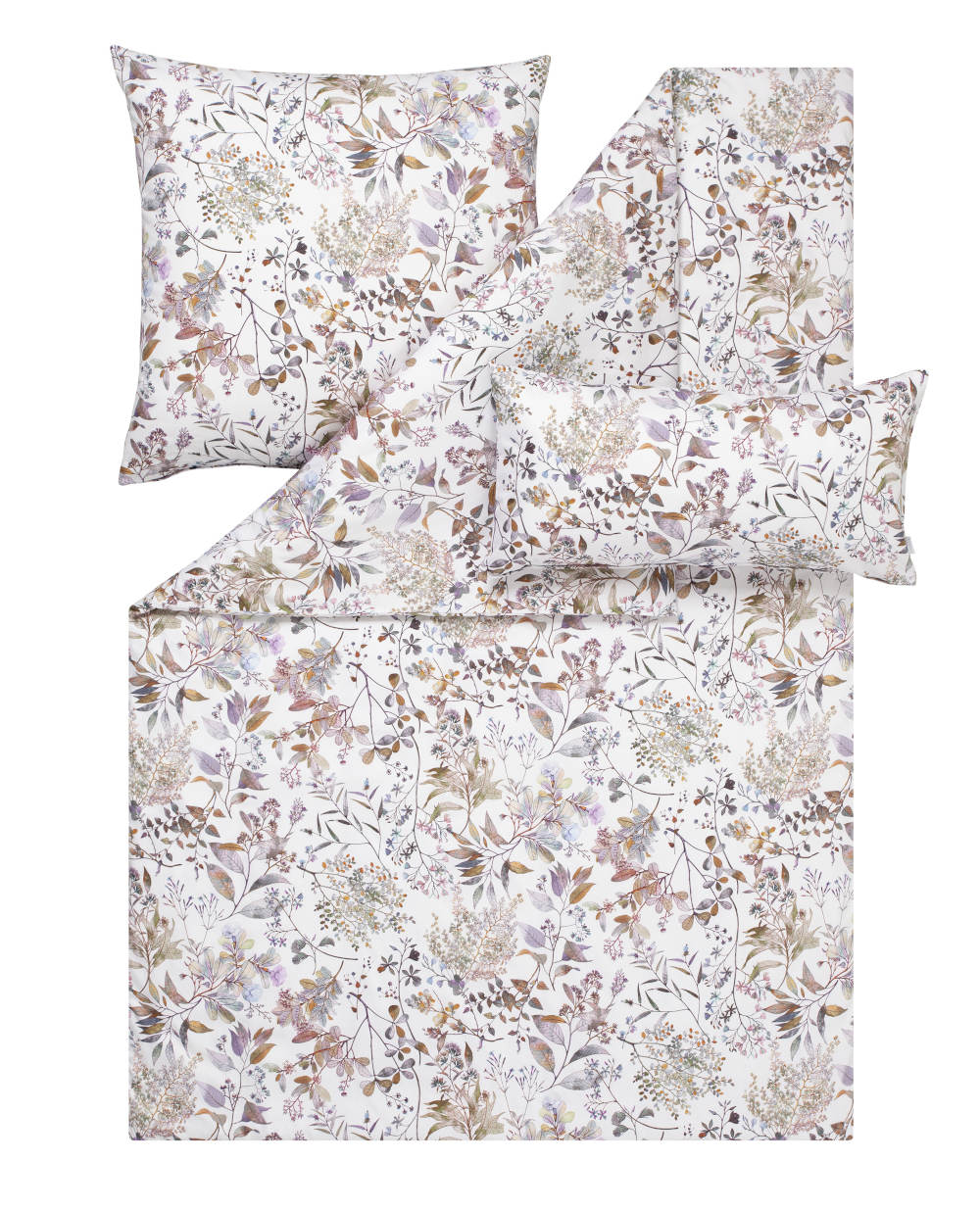 Estella Mako-Satin Bettwäsche Mirella aus 100% Baumwolle, 135x200 cm