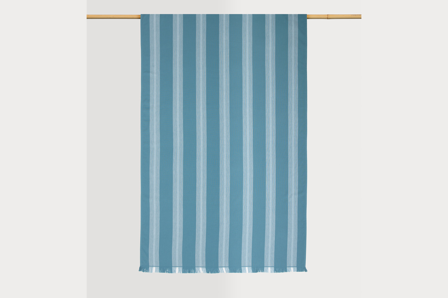 Lasa Home Hamamtuch streifen, blau aus 100% Baumwolle, 100x180 cm