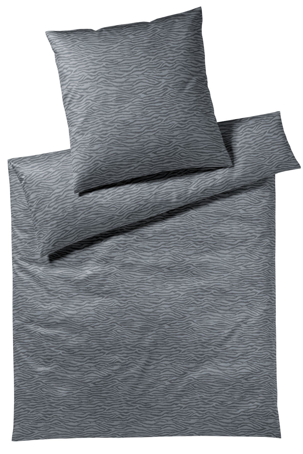 Elegante Comfort Satin Bettwäsche Etosha aus 100% Baumwolle, 135x200 cm 
