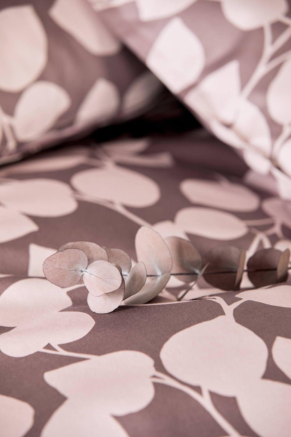 Elegante Comfort Satin Bettwäsche Twice blush aus 100% Baumwolle, 155x220 cm 