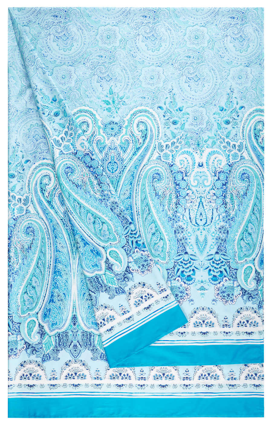 Bassetti Einrichtungsfoulard Mergellina blau, 180x270 cm  