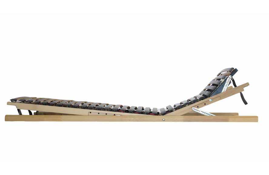 Selecta Lattenrost FR7 KFO, langes Rückenteil und Fußteil verstellbar, 7cm hoch